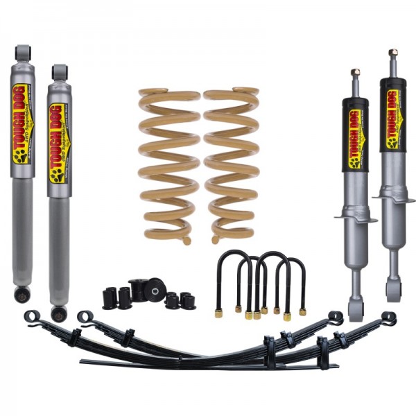 Suspension Adjustable Lift Kit Tough Dog +50mm for Toyota Hilux Tundra (07-21)