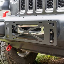 Flip-Up License Plate Holder