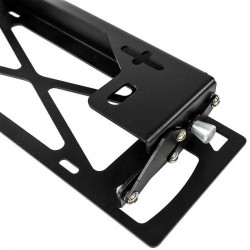 Flip-Up License Plate Holder