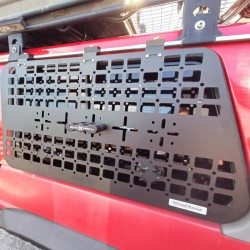 Aluminium external storage panelss Molle Nissan Patrol Y60