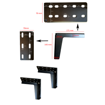 Pavėsinė 270° FOX HD 2.5 m su LED apšvietimu (keleivio pusės) Pavėsinė 270° FOX HD 2.5 m su LED apšvietimu (keleivio pusės)
