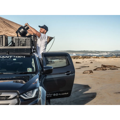 Isuzu D-Max (20-) stogo bagažinė Slimline II Isuzu D-Max (20-) stogo bagažinė Slimline II