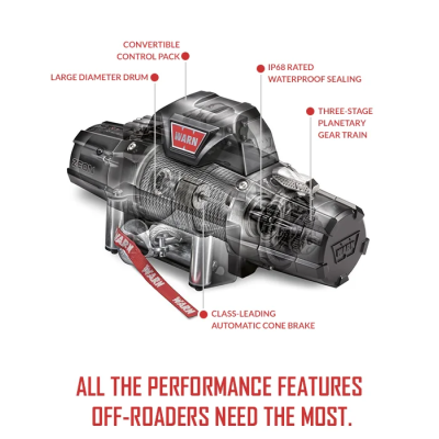 Electric winch Warn Zeon 8-S Electric winch Warn Zeon 8-S