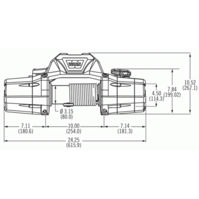 Electric winch Warn Zeon 10-S Electric winch Warn Zeon 10-S