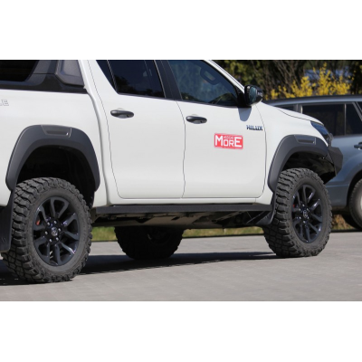Toyota Hilux Revo (20-) Side Steps More4x4 Toyota Hilux Revo (20-) Side Steps More4x4