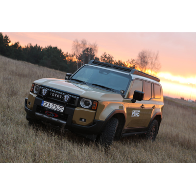 Papildomų kapoto žibintų laikikliai Toyota Land Cruiser 250 Papildomų kapoto žibintų laikikliai Toyota Land Cruiser 250