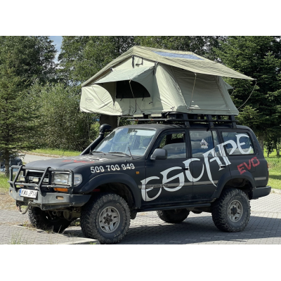Stogo palapinė automobilinė Alaska 140 Long minkštu uždangalu Stogo palapinė automobilinė Alaska 140 Long minkštu uždangalu