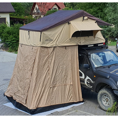 Stogo palapinė automobilinė Alaska 190 Long  minkštu uždangalu Stogo palapinė automobilinė Alaska 190 Long  minkštu uždangalu