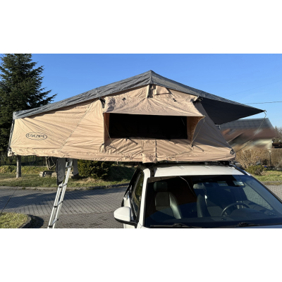 Stogo palapinė automobilinė Alaska 190 Long  minkštu uždangalu Stogo palapinė automobilinė Alaska 190 Long  minkštu uždangalu