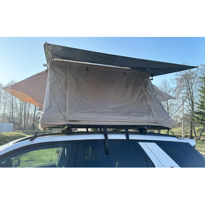 Stogo palapinė automobilinė Alaska 190 Long  minkštu uždangalu Stogo palapinė automobilinė Alaska 190 Long  minkštu uždangalu