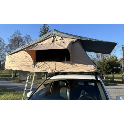 Stogo palapinė automobilinė Alaska 190 Long  minkštu uždangalu Stogo palapinė automobilinė Alaska 190 Long  minkštu uždangalu