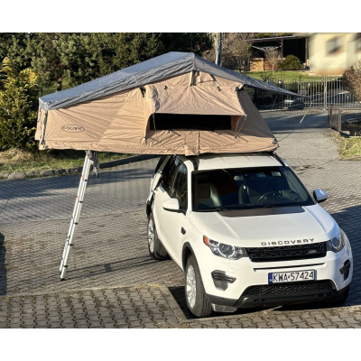 Stogo palapinė automobilinė Alaska 190 Long  minkštu uždangalu Stogo palapinė automobilinė Alaska 190 Long  minkštu uždangalu