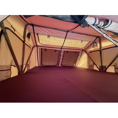 Stogo palapinė automobilinė Alaska 220 Long minkštu uždangalu Stogo palapinė automobilinė Alaska 220 Long minkštu uždangalu