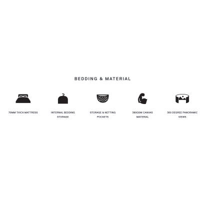 Stogo palapinė automobilinė ARB Altitude kietu dangčiu