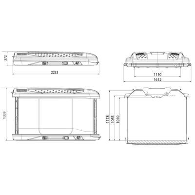 Hard Shell Rooftop Tent ARB Altitude