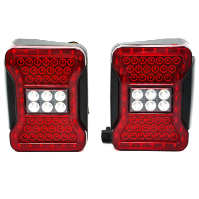 Galiniai LED žibintai Jeep Wrangler JK