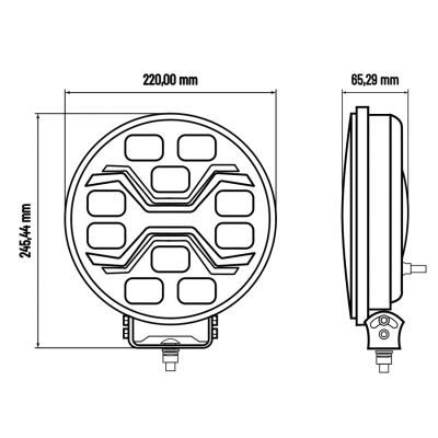 LED light X-SPIDER TOXIC 80W LED light X-SPIDER TOXIC 80W