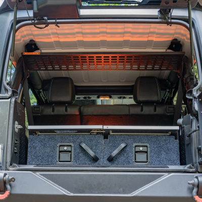 Ceiling Storage Shelf Jeep Wrangler JKU