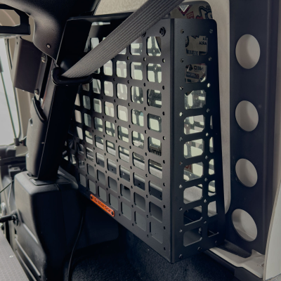 Internal Window Molle Panels Jeep Wrangler JLU