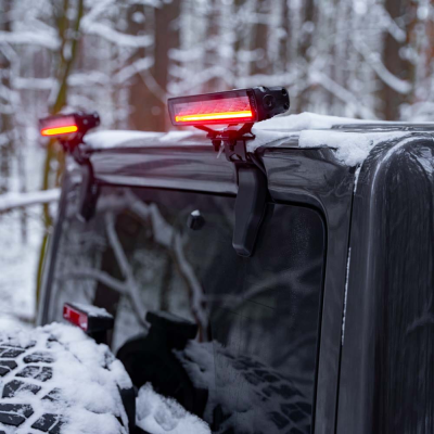 Papildomų galinių žibintų laikikliai Jeep Wrangler JL