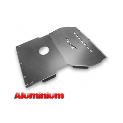 Toyota Land Cruiser 90/95 aliuminė variklio apsauga prie bamperio More4x4