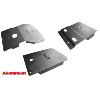 Toyota Land Cruiser 95 Aluminum Skid Plate Set Toyota Land Cruiser 95 Aluminum Skid Plate Set