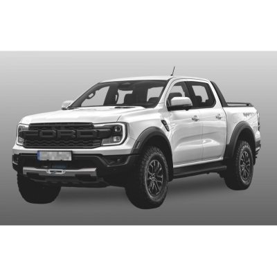 Ford Ranger Raptor (22-) aliuminių dugno apsaugų komplektas