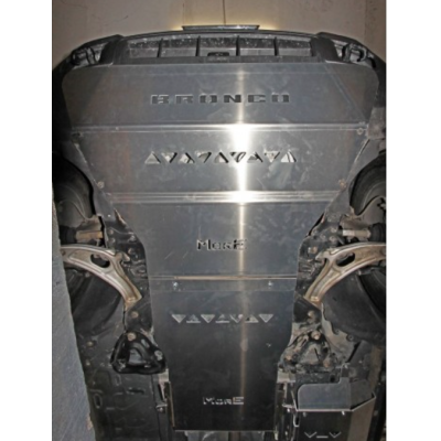 Ford Bronco Sport 2.0 Aluminum Catalytic Converter Skid Plate