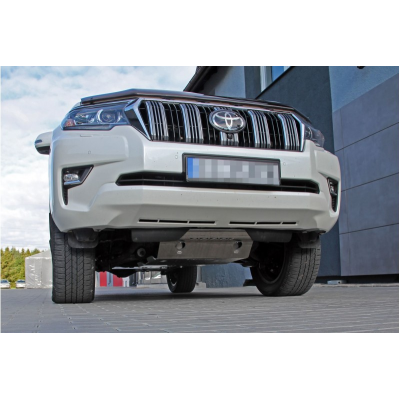 Toyota Land Cruiser 150 (17-23) aliuminių dugno apsaugų komplektas Toyota Land Cruiser 150 (17-23) aliuminių dugno apsaugų komplektas
