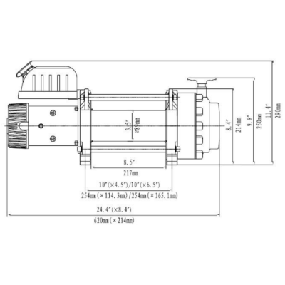 Elektrinė gervė Runva EWN20000