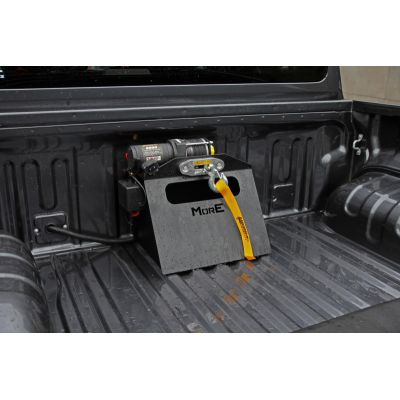 Pickup Truck Bed Winch Mounting Plate (Tall) Pickup Truck Bed Winch Mounting Plate (Tall)