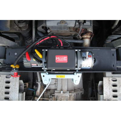 Universal winch mounting plate 100 cm