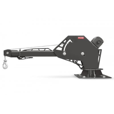 Pickup Truck Bed Swivel Crane With Winch