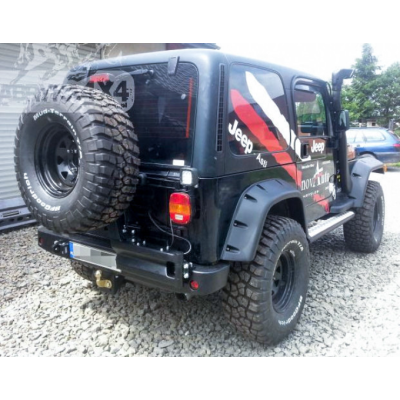 Jeep Wrangler TJ Rear Bumper Jeep Wrangler TJ Rear Bumper