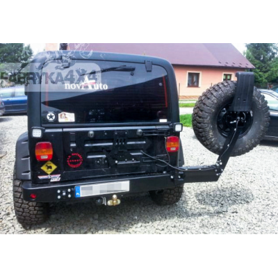Jeep Wrangler TJ galinis bamperis Jeep Wrangler TJ galinis bamperis