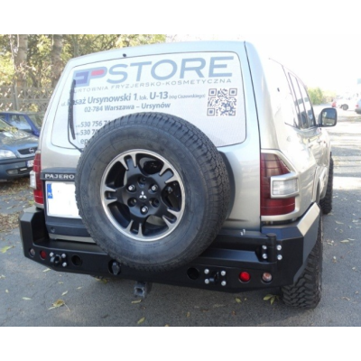 Mitsubishi Pajero III galinis bamperis Mitsubishi Pajero III galinis bamperis