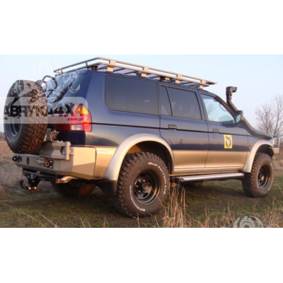 Mitsubishi Pajero Sport (96-00) Rear Bumper Mitsubishi Pajero Sport (96-00) Rear Bumper