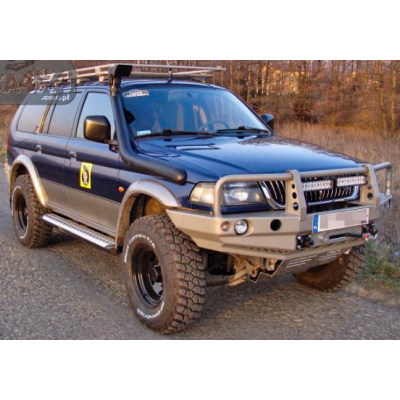 Mitsubishi Pajero Sport (96-00) priekinis bamperis Mitsubishi Pajero Sport (96-00) priekinis bamperis