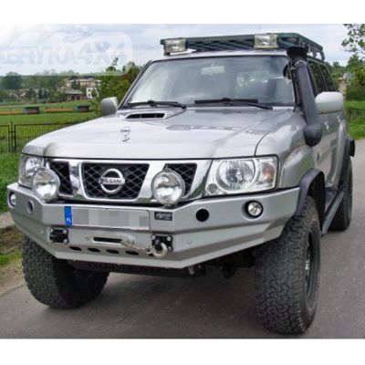 Nissan Patrol Y61 (04-24) priekinis bamperis Nissan Patrol Y61 (04-24) priekinis bamperis