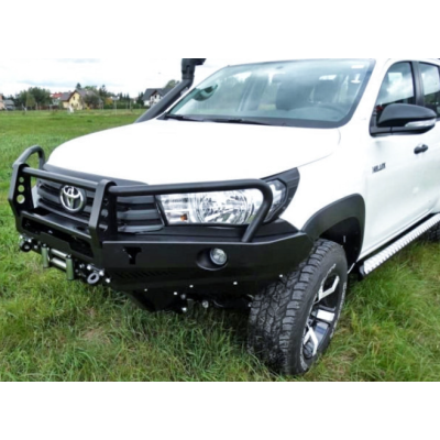 Toyota Hilux Revo (15-20) priekinis bamperis Toyota Hilux Revo (15-20) priekinis bamperis