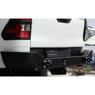 Toyota Hilux Revo (15-20) galinis bamperis (trumpas) Toyota Hilux Revo (15-20) galinis bamperis (trumpas)