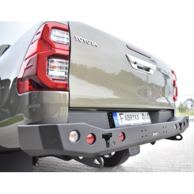 Toyota Hilux Revo (20-) galinis bamperis (trumpas) Toyota Hilux Revo (20-) galinis bamperis (trumpas)