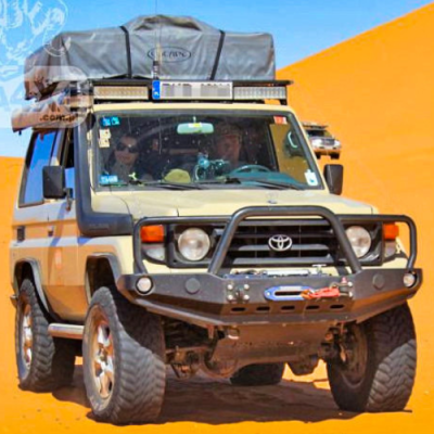 Toyota Land Cruiser 71 priekinis bamperis