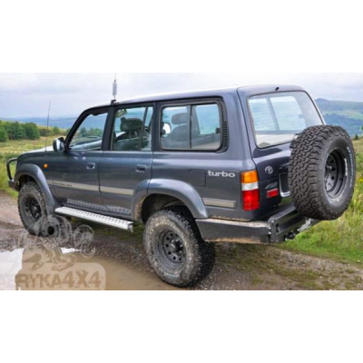 Toyota Land Cruiser 80 Step Sliders