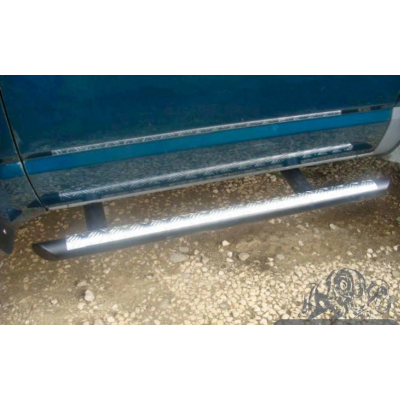 Nissan Patrol Y60 Step Sliders Nissan Patrol Y60 Step Sliders