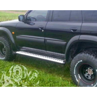 Nissan Patrol Y61 (97-04) Step Sliders Nissan Patrol Y61 (97-04) Step Sliders