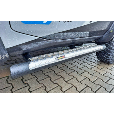 Nissan Patrol Y61 (04-24) Step Sliders Nissan Patrol Y61 (04-24) Step Sliders