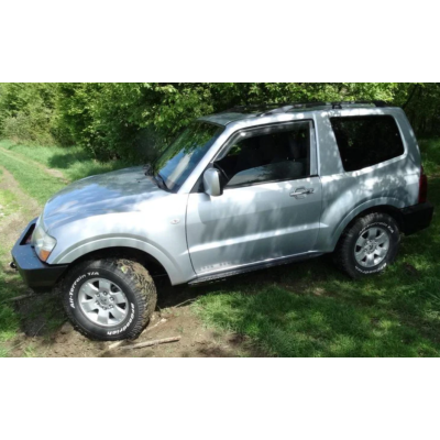 Mitsubishi Pajero III Step Sliders Mitsubishi Pajero III Step Sliders