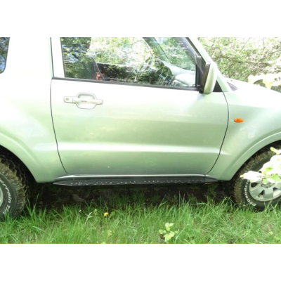 Mitsubishi Pajero III Step Sliders Mitsubishi Pajero III Step Sliders