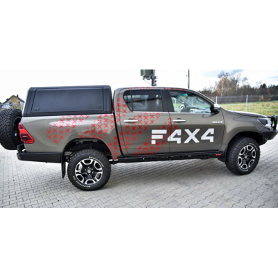 Toyota Hilux Vigo/Revo (05-) DC bagažinės stogas hardtop Toyota Hilux Vigo/Revo (05-) DC bagažinės stogas hardtop
